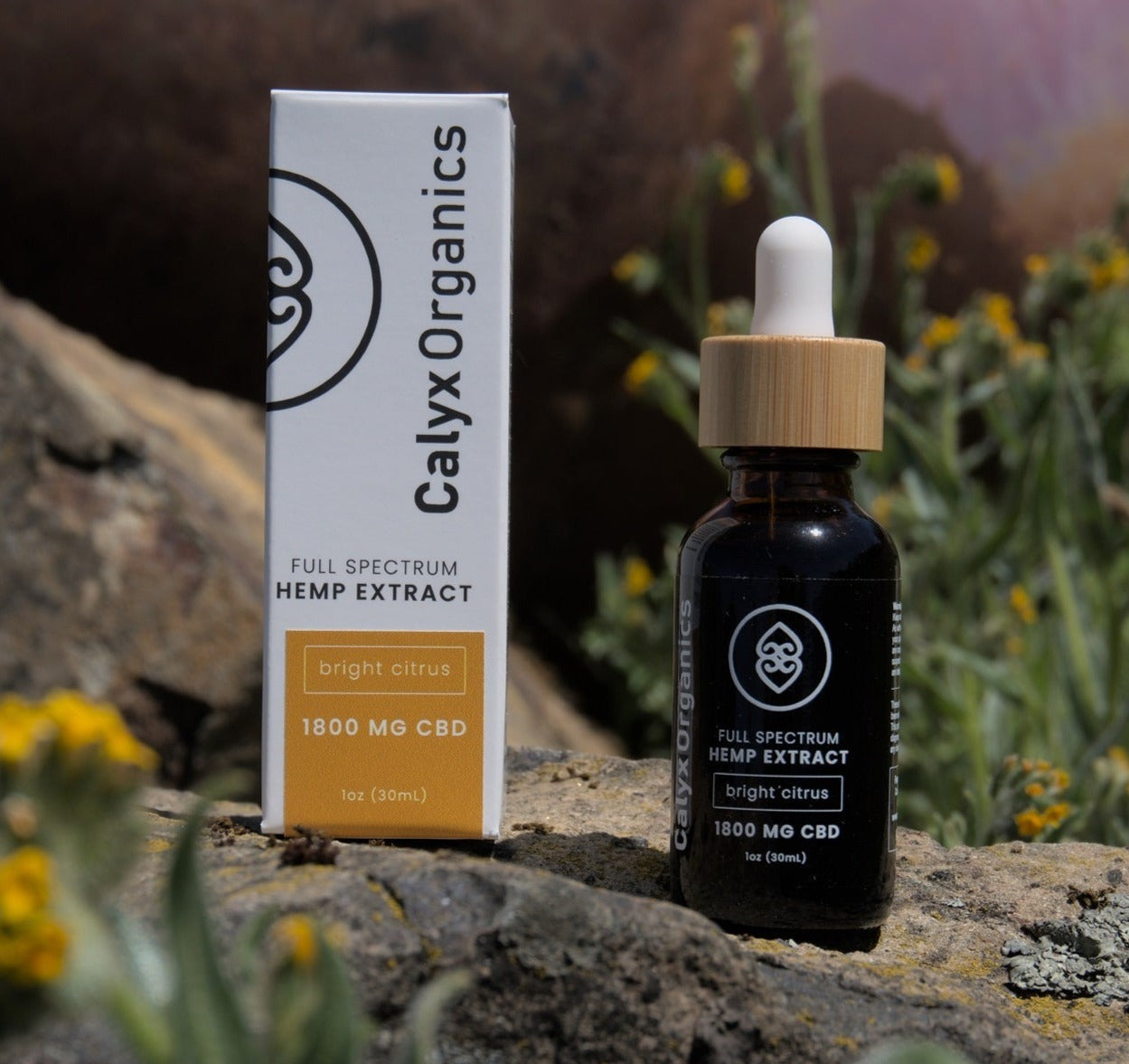 Bright Citrus Full Spectrum CBD Hemp Extract - 1800mg CBD