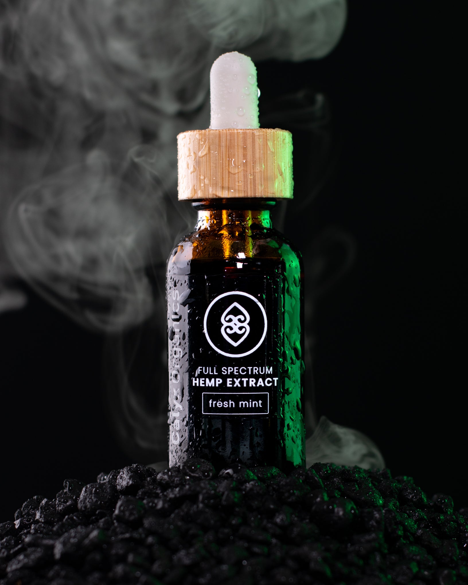 Fresh Mint Full Spectrum CBG Hemp Extract - 3400mg CBG / 750mg CBD Tincture Extracts calyxorganics 